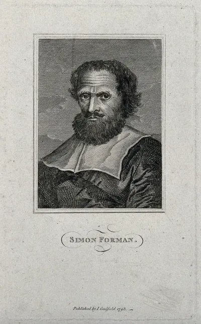 Simon Forman. Line engraving, 1793