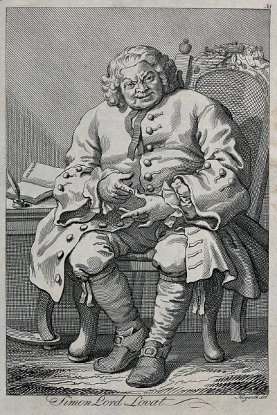 Simon Fraser, Lord Lovat (1667-1747), counting off the clans that fought for the Pretender
