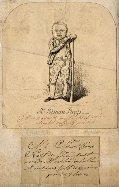 Simon Paap, a dwarf