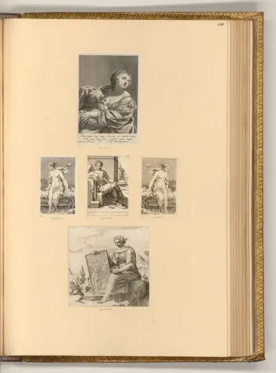 Simon und Pero; weibliche allegorische Figuren