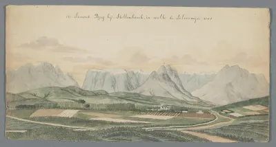 Simonsberg bij Stellenbosch
