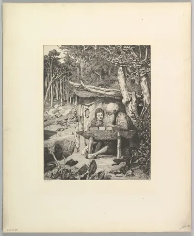 Simplici Schreibstunde, from the series Intermezzi