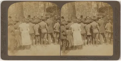 Singing for President Roosevelt, Pinehurst Tea Farm, Summerville, South Carolina