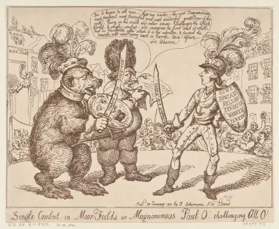 Single Combat in Moor-Fields or Magnamimous Paul O' challenging All O'