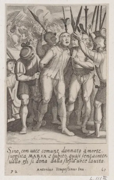 Sino, from Scelta d'Alcuni Miracoli e Grazie della Santissima Nunziata di Firenze (Selection of Some Miracles and Graces that Occurred in the Church of the Annunziata in Florence)