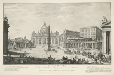 Sint-Pietersbasiliek en Sint-Pietersplein te Vaticaanstad