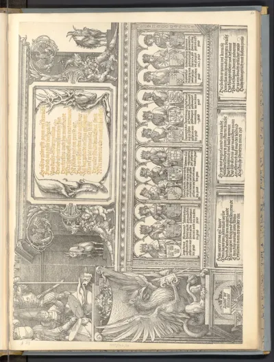 Sipp- und Schwägerschaft (Die Ehrenpforte Kaiser Maximilians I., rechtes Seitenportal, C' 3)