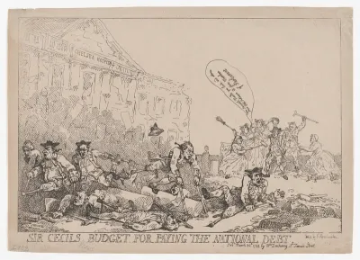 Sir Cecil's Budget For Paying The National Debt