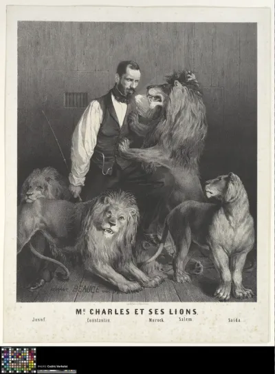 Sir Charles and his lions