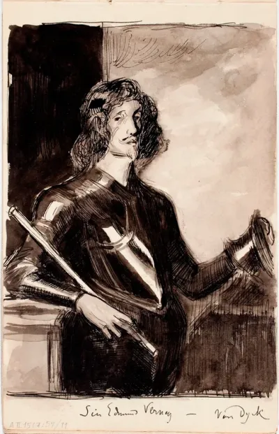 Sir Edmund Verney, copy after Anthony van Dyck