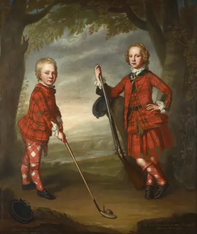 Sir James Macdonald 1741 - 1766 and Sir Alexander Macdonald 1744/1745 - 1795
