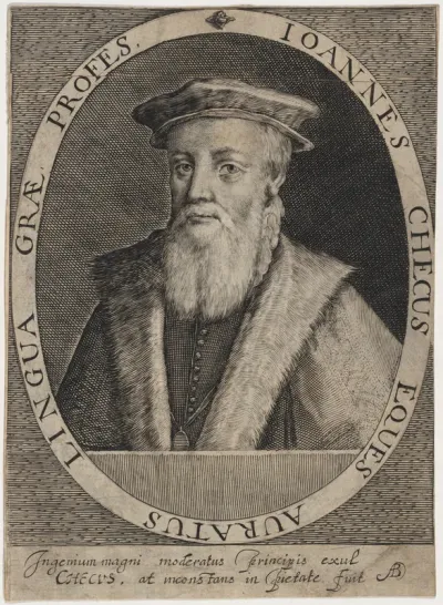 Sir John Cheke, Tutor to Edward VI