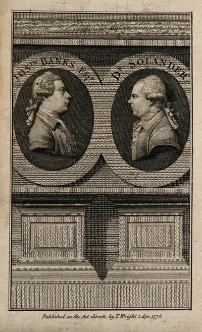 Sir Joseph Banks and Daniel Charles Solander