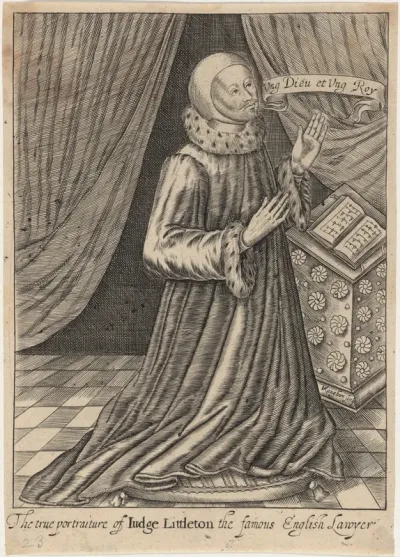 Sir Thomas Lyttleton, Lawyer