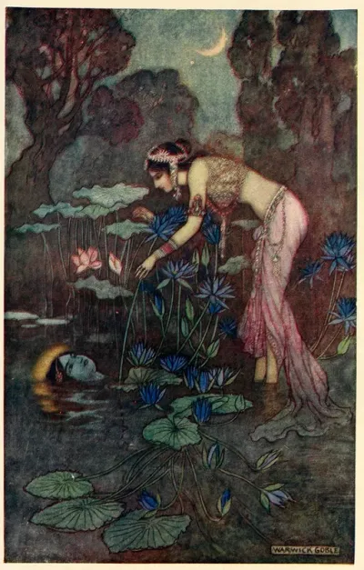 Sita Finds Rama Among Lotus Blooms