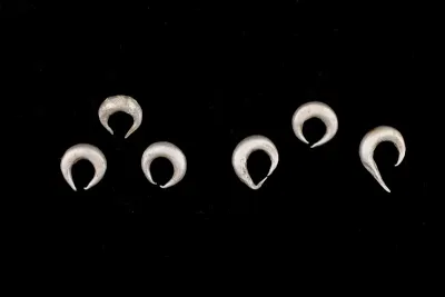 Six earrings