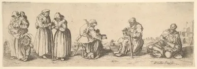 Six Men and Women Beggars
