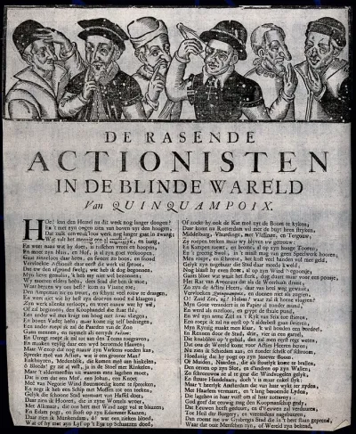 Six men appear puzzled and have their hands raised to their faces
