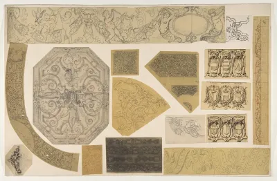 Sixteen designs for the painted decoration of interiors