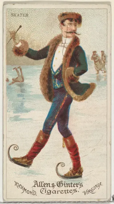 Skater, from World's Dudes series (N31) for Allen & Ginter Cigarettes