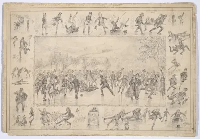 Skating on Duddingston Loch and Sketches on the Ice
