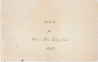 Skecthbook I, childhood