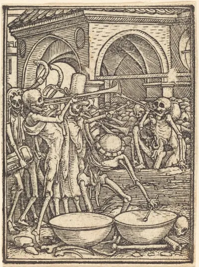 Skeletons Making Music