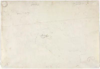 Sketch for a Landscape (verso)