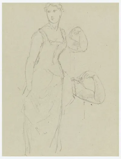 Sketch for a Portrait of Bella Worsham
