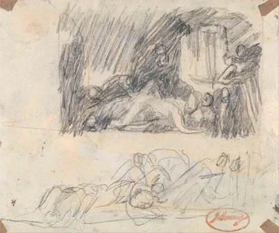 Sketch for Howard Scene