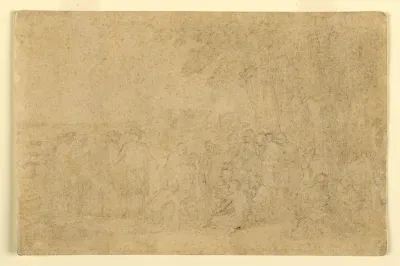 Sketch for "Penn's Treaty"