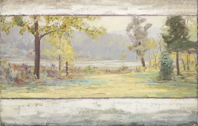Sketch for Sun Room of Indianapolis City Hospital