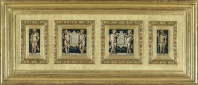 Sketch for the courtroom of the Cour des Assises of the Palais de Justice in Paris: The peace