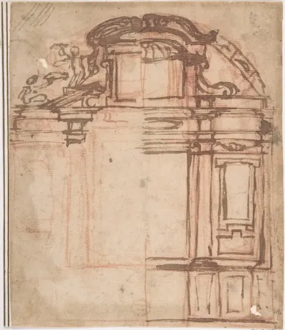 Sketch for Wall Monument