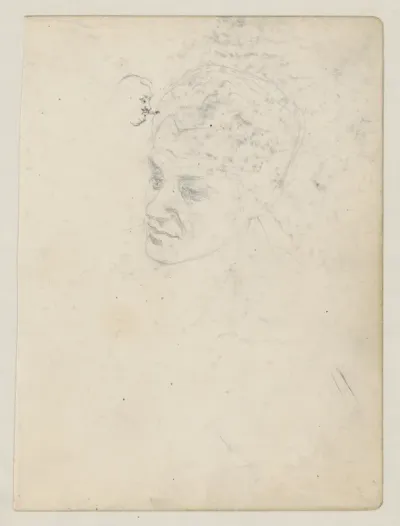 Sketch of a Male Head
