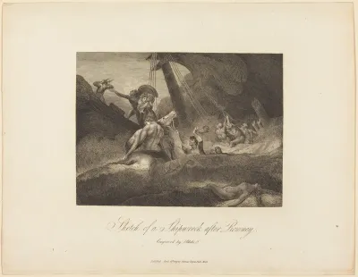 Sketch of a Shipwreck