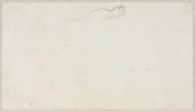 Sketch of a Sphinx [?] (verso)