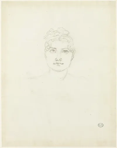 Sketch of a Woman's Head