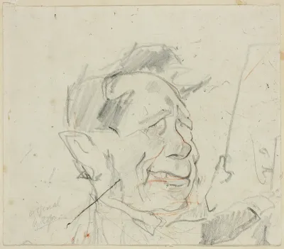 Sketch of Ferdinand Marinus