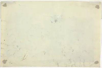 Sketch of Garden with a Ladder
