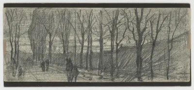 Sketch of Spiš Landscape