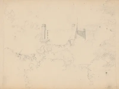 Sketch of the Bratislava Castle