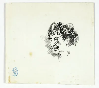 Sketch of Whistler's Head