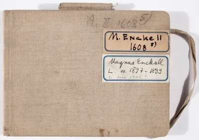 Sketchbook, circa 1897 - 1899