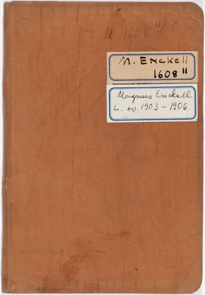 Sketchbook, circa 1903 - 1906