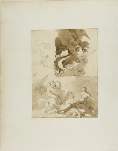 Sketches for a Cavalry Battle