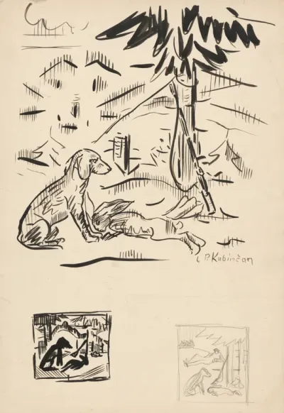 Sketches of Hunting Motifs