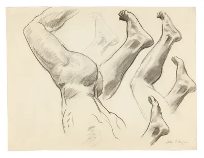 Sketches of Legs and Feet