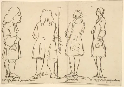 Sketches of Quin and Garrick