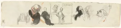 Sketches of Various Figures (verso)